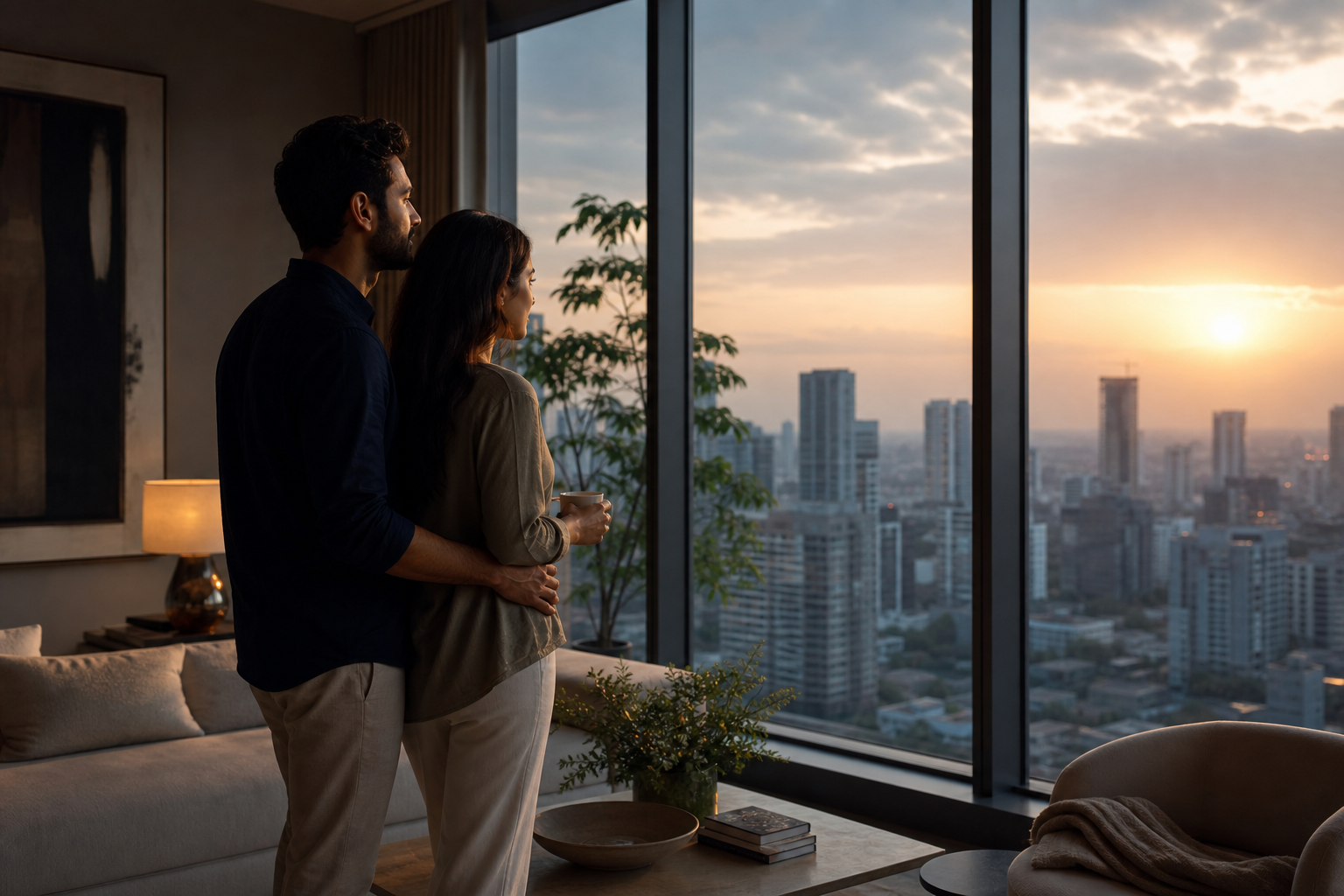 Buyers picturing a new home
